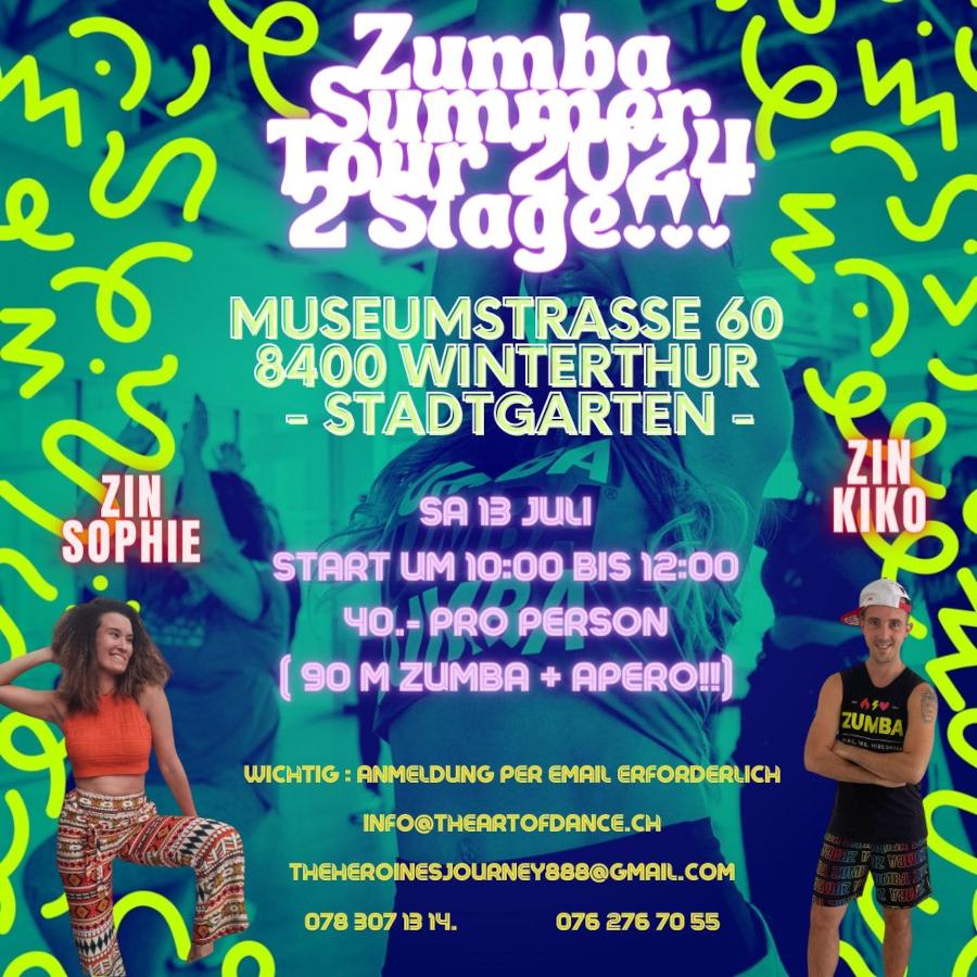 Zumba Summer Tour 2024 2 Stage